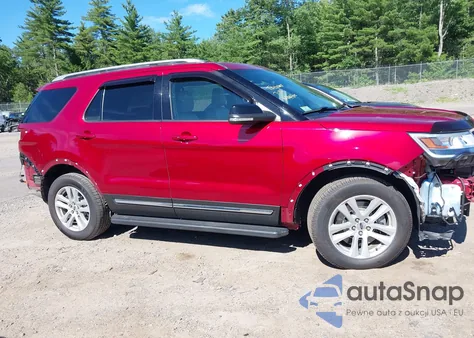 2018 Ford Explorer Xlt z USA, uszkodzony, nr VIN 1FM5K8D86JGA74784